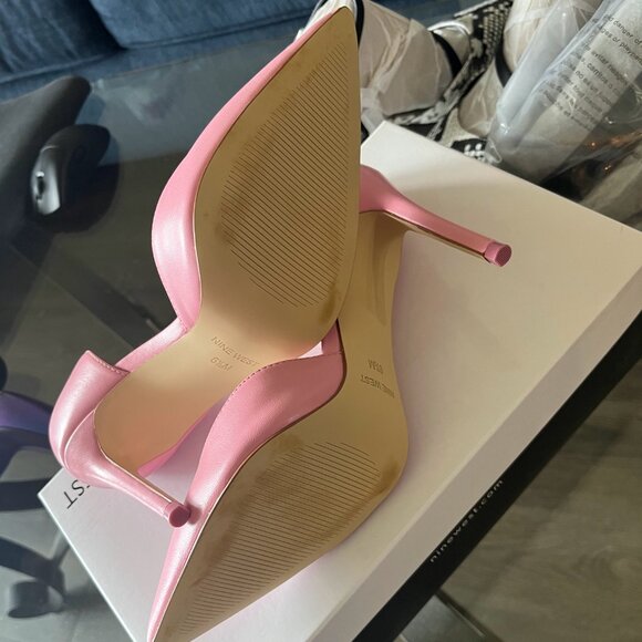 Folowe d'Orsay Pointy Toe Pumps (Light Pink) - Picture 6 of 7